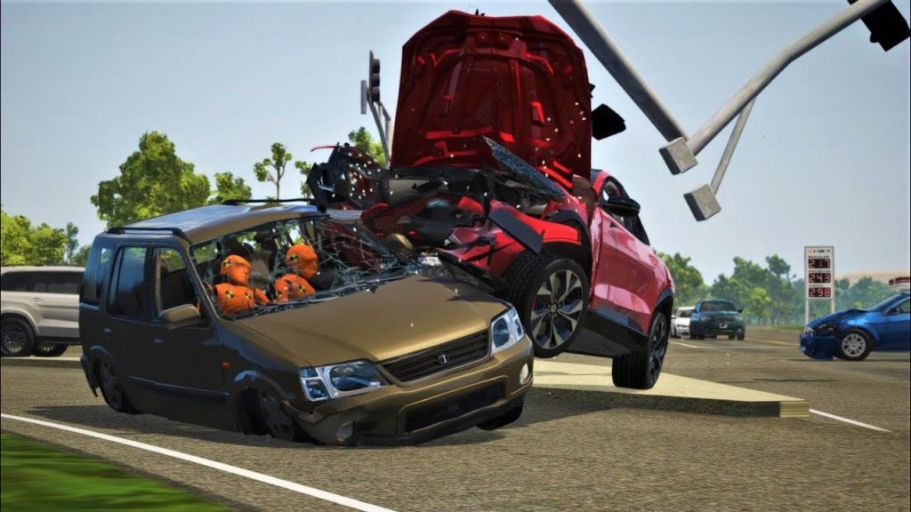 ДТП в BeamNG.drive на Android
